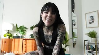 A hot girl has a secret hobby that she keeps hidden from her family