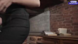 An appetizing girl is not only good at business, but also in bed