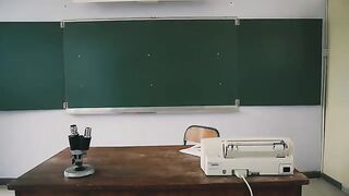 We enjoy going to class with our hot teacher, it's really great