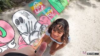 A white guy’s cock surprised a mulatto woman, matching the intense energy of similar videos