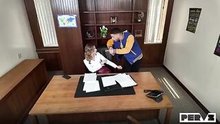 There is no barrier to sex even at the workplace