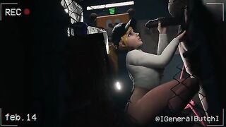 Five Nights at Freddy's Security Breach: Vanessa gets fucked in the office of Freddy Fazbear Mega Pizzaplex