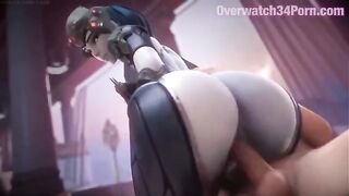 Widowmaker Overwatch SFM/Blender Compilation with Sound 3D Porn - a hot vid