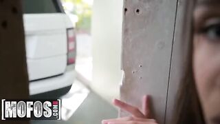 Abella Danger shows her hot savior how thankful she is in a steamy scene