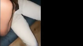 Amateur hotwife gets fucked by BBC after the party, her husband filmed it