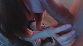 A girl with a stunning ass has anal sex with an intense partner