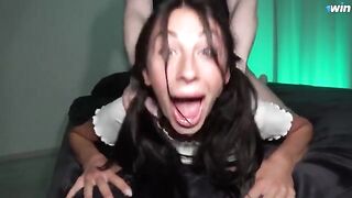 The girl is ready for anything, even extreme sex