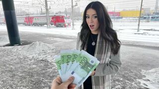 A girl is willing to fulfill any wish for money