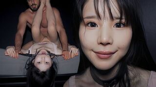 This petite babe likes it hard and extreme