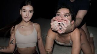 Petite babe plays a thrilling guessing game before getting fucked