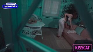 Hot step mom seduced me in our shared bed