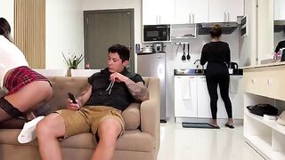 A girl came to her stepdad for advice on personal matters