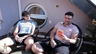 Two guys can fuck her without paying