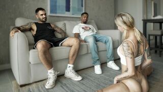 Who will fuck our girl first in a threesome?