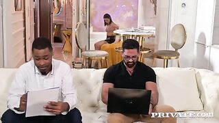 Two people don’t make a crowd — they make harmony in anal