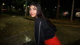 A cute girl has a rough anal sex with a big dick