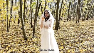 A wedding day is not a barrier for a hot Russian wife to cheat