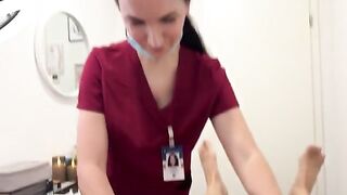 Before getting sucked, let's smooth out all the hairs first