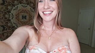 A breast massage with shimmering oil—no cracking involved
