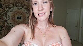 A breast massage with shimmering oil—no cracking involved