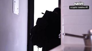 A huge ass Latina milf gets fucked by a stranger