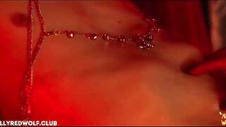 The girl danced on the cock to the beat of her moans, a sensual Genshin rhythm