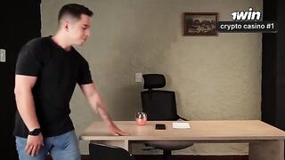 A girl was distracted by her friend’s impressive size until the end