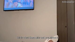 The queen of sex is having fun with her grandson’s friend