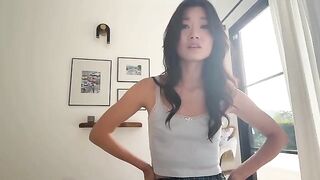 Asian step sis Lucy Mochi tries out tutor role