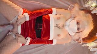 The couple had a steamy Christmas Eve encounter, waking up as saints the next morning