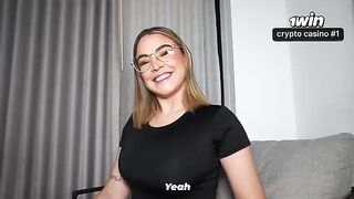 The teacher called the student to a private lesson, which turned hot