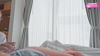 The nurse should not shout for satisfaction during sex