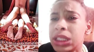 A beautiful Brazilian babe got her tight ass banged hard in this hot vid