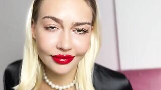 Femdom cum eating instructions with Mistress Mystique JOI