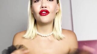 Femdom cum eating instructions with Mistress Mystique JOI