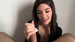 My hand moves to the beat, and my eyes are filled with ecstasy in this exclusive homemade video