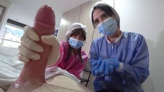 A doctor checks the strength of the member at any cost