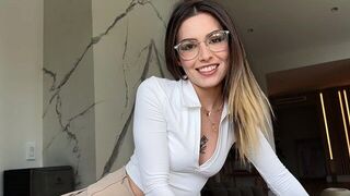 The girl is fucking shameless and loves sex very much