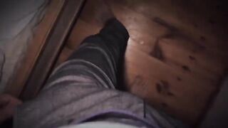 I caught my wife jerking off at night and fucked her