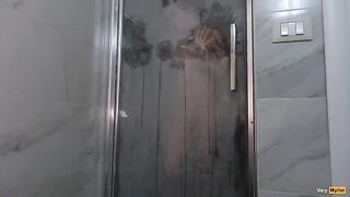 I tried to fart, but a lot of cum came out of my ass!