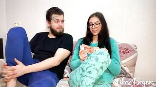 Cute stepsister fucked in her ass hole and creampied