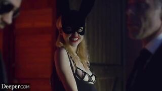 Blonde beauty Chloe Cherry gets her wildest DP fantasy fulfilled in a passionate scene