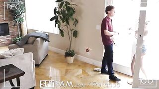 She got caught sneaking into the room for a private session with Hime Marie