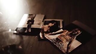 Two girls and a guy in a hot threesome sex scene