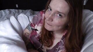 A warm bed with mommy, featuring Bettie Bondage's taboo allure